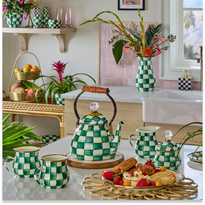 Bring Nature Indoors With Emerald Check